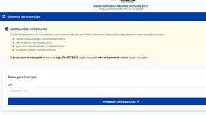 Golpistas criam site falso de inscrição do CNU e fingem que as inscrições terminam em breve; prazo oficial é 20 de julho - Reprodução