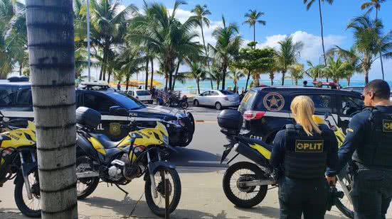 Policiais da Oplit e agentes do Ronda no Bairro efetuaram a prisão - Ascom Ronda no Bairro
