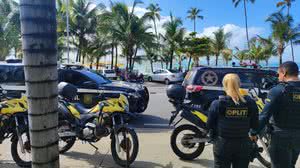 Policiais da Oplit e agentes do Ronda no Bairro efetuaram a prisão - Ascom Ronda no Bairro