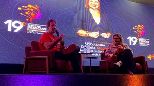 À esquerda, o coach Adriano Lima. À direira, a mentora Danielle Maciel - Gabriel Amorim / TNH1