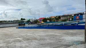 Secretaria do Esporte entrega rampa e conclui mais uma etapa de reforma no Estádio Rei Pelé - Nataniele Araújo / Ascom Selaj