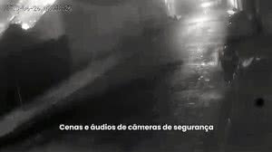 Vídeo flagrou tiros e vibração de dupla que decapitou vítima ainda viva em AL - Reprodução / TV Pajuçara