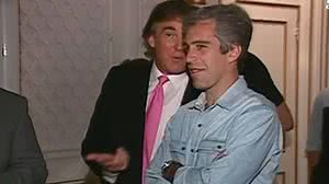 Um vídeo gravado pela NBC mostra Donald Trump em seu resort Mar-a-Lago com Jeffrey Epstein, em 1992 - Reprodução / CNBC no Youtube