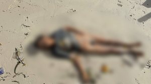 Vítima ainda não foi identificada - Foto: Cortesia/PM