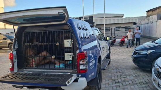 Todos os suspeitos foram encaminhados até a Central de Flagrantes, para realização das medidas cabíveis. - Foto: GCMM