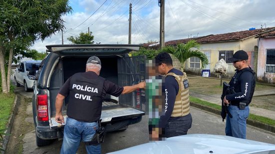 A prisão aconteceu durante ação da Delegacia de Homicídios de Rio Largo - Foto: Cortesia/PCAL
