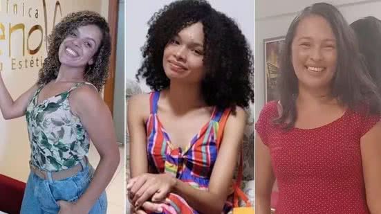 Alexsandra, Mariana e Maria Helena foram achadas mortas após saírem para passear com cachorro na Bahia - Reprodução / Redes sociais
