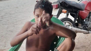 Leonardo da Silva Almeida, de 14 anos, morreu ainda no local - Foto: Reprodução