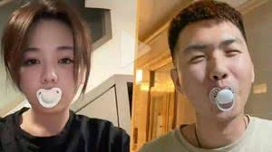 Chupeta para adultos, nova tendência na China e nos EUA, não resolve ansiedade e pode indicar infantilização - Reprodução / TikTok