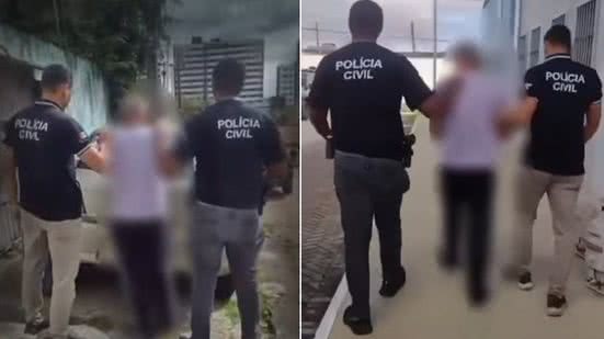 Condenado a mais de 30 anos por abusar de criança de 4 anos é preso no Jacintinho - Reprodução / PC-AL