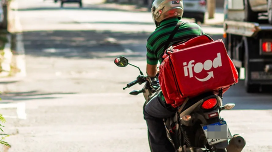 Entregador iFood — Foto: Divulgação