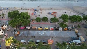 MPF define prazo final para retirada dos food trucks da orla de Pajuçara - Polícia Institucional / Divulgação / MPFAL