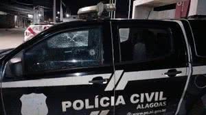 Suspeito de tentativa de homicídio é preso em Milagres; tiro pegou em viatura - SSP-AL