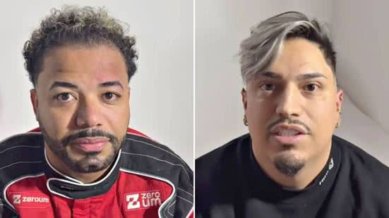 O influenciador Hytalo Santos e seu marido, Israel Natan Vicente, presos no último dia 15 - Reprodução / Polícia Civil