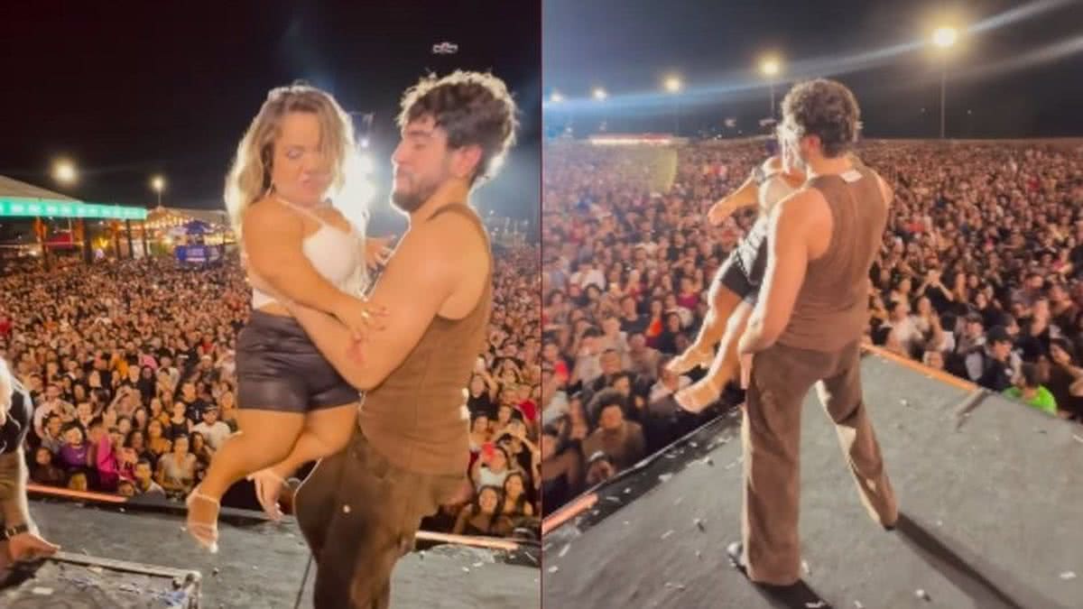 Nattan causa polêmica em show e é denunciado, saiba porque 1 Cantor Nattan se envolve em polêmica após oferecer R$ 1 mil por beijo em mulher com nanismo
