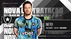 Botafogo anuncia a contratação do goleiro Neto - Divulgação / Botafogo