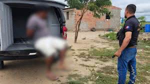 Polícia Civil prende em Maravilha/AL foragido de Pernambuco suspeito de homicídio - Divulgação / PC-AL
