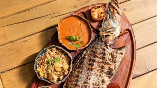 Imagem Pescados alagoanos na mesa