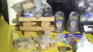 PM apreende mais de 21 quilos de drogas em residência na Levada - Ascom PMAL