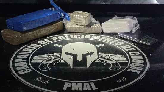 Polícia Militar apreende drogas e prende três suspeitos em Maceió - PMAL
