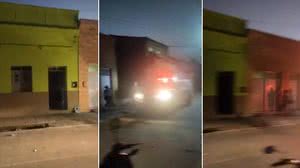 O incêndio atingiu o quarto da idosa, informou o Corpo de Bombeiros - Reprodução / Já é Notícia