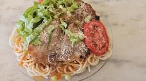 Imagem Todo dia tem macarronada do Rock Lanches