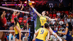 Seleção verde e amarela buscou a virada contra República Dominicana - Foto: Divulgação