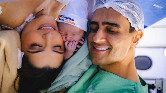 Primeira-dama dividiu a notícia do nascimento nas redes sociais. - Foto: Reprodução/Instagram