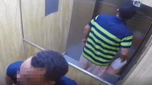 Zelador é preso sob suspeita de espancar moradora e atear fogo em prédio - Reprodução / TV Globo