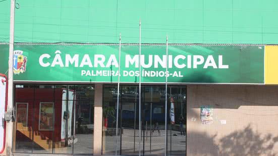 Câmara Municipal de Palmeira dos Índios, no interior de Alagoas - Foto: Reprodução/Câmara