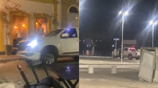 Motorista atropelou motociclista após briga com pedestre em Penedo - Foto: Reprodução