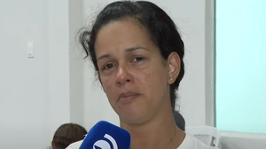 Ana Márcia lamenta morte do esposo - Reprodução/TV Pajuçara