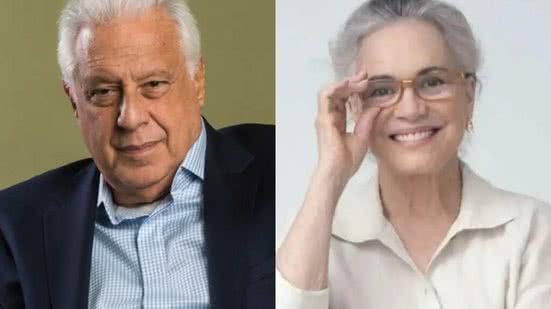 Imagem Ex-par romântico em novelas: Antônio Fagundes define Regina Duarte como "equivocada"