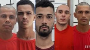 Os cinco presos conseguiram fugir da Penitenciária Masculina Baldomero Cavalcanti de Oliveira - Foto: Divulgação