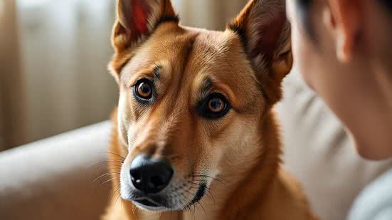 Imagem Por que os cães inclinam a cabeça quando você fala com eles