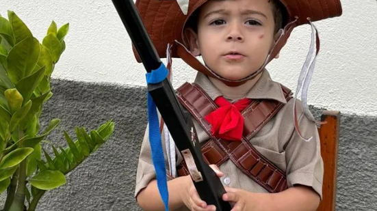 O pequeno Felipe chegou a ser retirado da cacimba, mas não resistiu - Foto: Reprodução