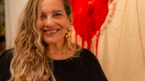 Estilista Alina Amaral,produtora executiva do evento