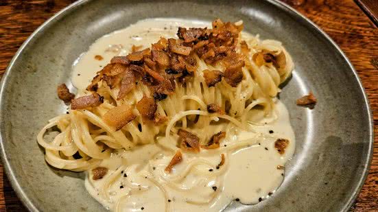 Imagem Carbonara da chef Taissa é a tal