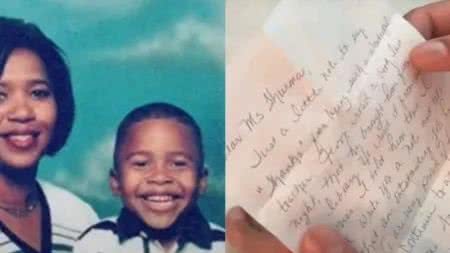 Após 24 anos, filho lê carta deixada por comissária do 11 de Setembro - Reprodução / Youtube