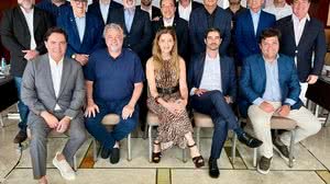 Dirigentes dos clubes da Libra em reunião em 2024 - Divulgação