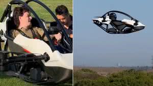 Quem é bilionário de 32 anos que comprou 'carro voador' por R$ 700 mil - Reprodução / Youtube Jetson