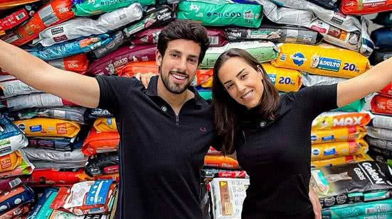 Filha de Faustão e marido pediram ração para pets em vez de presentes de casamento - Reprodução / @laralaramusic / Instagram