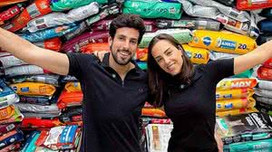 Filha de Faustão e marido pediram ração para pets em vez de presentes de casamento - Reprodução / @laralaramusic / Instagram