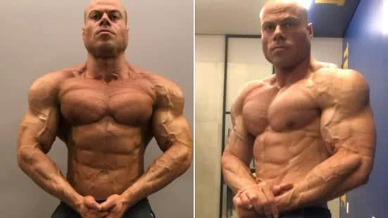 Fisiculturista Valter de Vargas Aita foi achado morto no prédio onde morava; a esposa dele é a principal suspeita do crime - Reprodução / Instagram / @valteraita