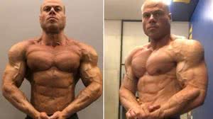 Valter de Vargas Aita participava de campeonatos de fisiculturismo e compartilhava rotina nas redes sociais - Reprodução / Instagram / @valteraita