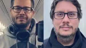 Fotógrafo Rubens Crispim Jr. (à esquerda) e cineasta Luiz Ferraz (à direita) estavam em avião que caiu no Pantanal - Arquivo Pessoal