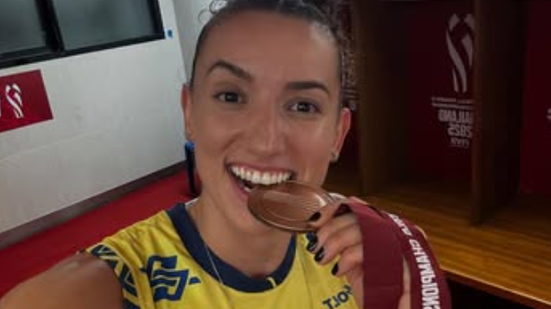 Gabi, ponteira e capitã da Seleção Brasileira - Reprodução / Instagram