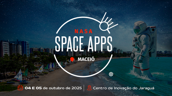 Imagem Estão abertas as inscrições para o desafio NASA Space Apps 2025 de Alagoas