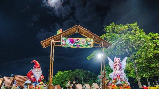 Espaço temático no Parque do Centenário - Saulo Cassimiro/ Arquivo Ascom Ilumina