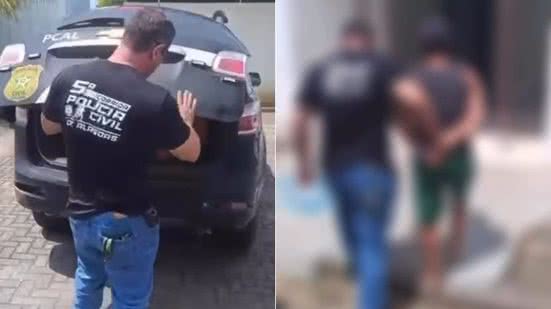 Foragido por matar ex-mulher e outro homem em 2008 é preso em Maceió - Reprodução / PC-AL